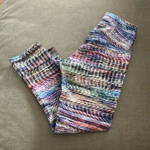 NWOT Lululemon Wunder Train Crop in Digital Oasis - 4/21”